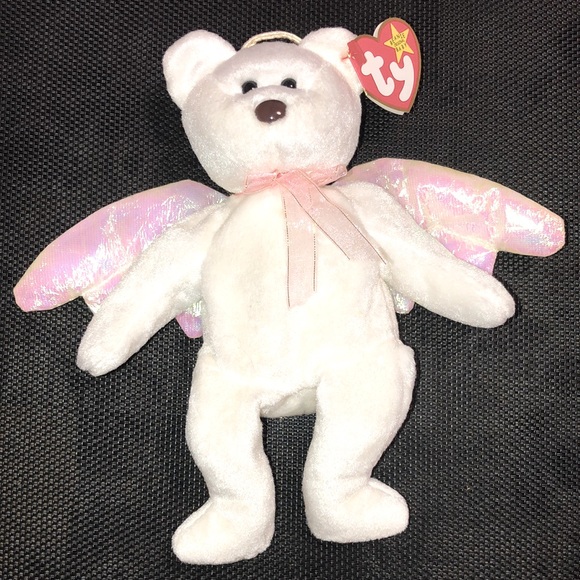 2 bears: Halo Original 1998 TY Beanie Baby Collectible - Picture 6 of 10